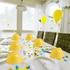 Sumind 48 Packs Party Construction Hats Kids Worker Soft Plastic Hat Age for 3 4 5 6 7 8 Kids Dress up Birthday Supplies(Yellow)