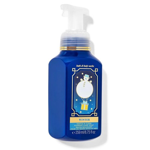 Bath Body Winter Gentle Foaming Hand Soap - 8.75 Fl Oz - Scented with Natural Essential Oils