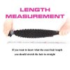 Amella Hair 100% Unprocessed Kinky 1 Bundle Remy 8A Brazilian Curly Virgin Hair Extensions 100g/pc Natural Black Color(10inch)