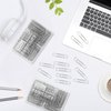 Grealliant 300 PCS Paper Clips, Jumbo Paper Clips for Paperwork, 3 Boxes of 100 PCS Each, Sturdy and Upgraded Plastic Boxes Well Packed, portable to Use in Office, School and Home, Large