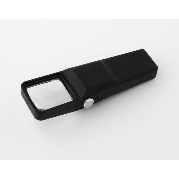 Pocket Magnifier with Light MADE in USA 5X LED Pocket Coin Magnifier with 5X, 8X Bifocal Lens by Electro Optix