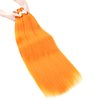 Orange Braiding Hair Pre Stretched 26inch 3 Packs Braiding hair Extensions Synthetic Crochet Braids, Hot Water Setting Professional Soft Yaki Texture. (26inch(3Packs),Orange#)