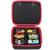 FBLFOBELI Travel Hard Carrying Case Compatible with Hot Wheels Monster Trucks Set of 12 1:64 Scale Die-Cast Toy Trucks, Portable Storage Bag (Case Only)