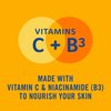 Banana Boat Protection + Vitamins Sunscreen Lotion SPF 50, 4.5 oz - Nourishing, Moisturizing, Vitamin C, Niacinamide, Water Resistant, Dermatologist Tested