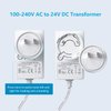 24 Volt Doorbell Transformer 110V/120V AC to DC 24V Adapter Compatible with LED Strip Light, Ring Doorbell and Thermostats