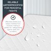 Masirs Crib Mattress Protector Cover - Comfortable, Breathable and Waterproof Material. Keep The Crib Mattress Clean and Protected and Give Your Baby a Cozy Restful Sleep. Machine and Dryer Friendly.