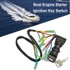HeuroFosh 703 82510 43 00 Remote Control Box Ignition Switch Key Assy for Yamaha 2 & 4 Stroke 6-300 HP Outboard Motors 703 82510 42 00