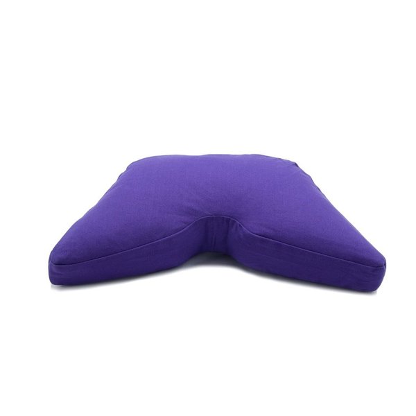 Purple Oversize Buckwheat Hull Cosmic Cushion Meditation Cushion Pillow