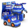 Super Wings - 5" Transforming Leo Airplane Toys Action Figure | Airplane to Robot | Season 5 New Character | Fun Toy Plane for 3 4 5 Years Old Boys and Girls | Preschool Birthday Gift for Kids , Blue
