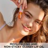 I'M MEME Lip Gloss - Bare Lips | Moisturizer, Non-sticky, Travel-Friendly for Daily Use, 001 Original, 1.09 Oz