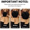 Sioloc Soft Knot Ball Pillows,Round Throw Pillow Cushion Home Decoration Plush Pillow,Throw Knotted Pillow Handmade Round Plush Pillow（10.6inches,Black）