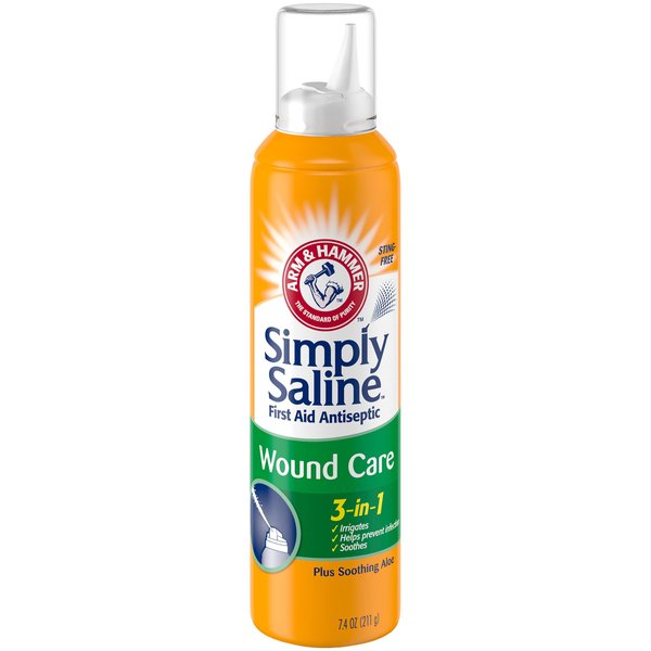 Arm & Hammer Simply Saline 3-in-1 Wound Care (Pack of 2)