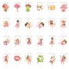 Fairy Party Cupcake Toppers Fairy Birthday Party Decorations 48PCS Fairies Cupcake Picks Fairy Tale Party Cake Decorations for Fairy Garden First Baby Shower Supplies