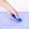 CANOPUS Plastic Scraper with 10 Plastic Razor Blades, Sticker Remover, Scraper Tool for Kitchen, Window, Glass, Decals, Labels, Stove Top, Paint