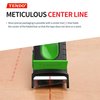 Heavy Duty Shipping Tape Dispenser: TENDO° Premium Line – Reusable, Replaceable, Eco-Friendly 2’’ Master Piece Dispenser for Pros with Patented 10° Sloped Chromium Blades - P-2200 (4th Gen.)_Green