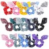 Ondder Hair Scrunchies for Women 15 Pcs Bandana Hair Scrunchies for Women’s Hair Cute Girls Bow Scrunchies for Hair Ribbon Scrunchies with Bow Elastic Hair Ties Bands Ponytail Holder Hair Accessories for Women Girls Kids -Bandana