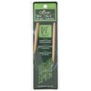 Clover 8 Takumi Circular 16" Size Bamboo Knitting Needle, Brown, Clear