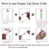 YITOU Thick Empty Lip Gloss Tubes with Wand 10 pack, 6.4ml Lip Balm Containers with Rubber Stopper Bulk Mini Split Bottle for DIY Lipstick Lip Glaze Foundation, Beauty Making Kit Cheap