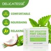 DELICATESSE Foot Cream Urea Cream for Dry Cracked Heels | Urea Foot Cream For Dry, Cracked Feet, Heals And Moisturizes for Healthy Feet | Foot Dead Skin Cuticle Callus Remover Cream Feet Repair