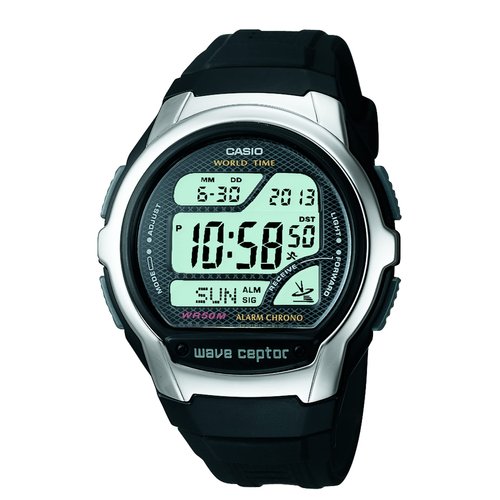 Casio Men's WV58A-1AVCR Waveceptor Atomic Digital Watch