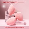 SNAPSHOT BEAUTY™ Makeup Sponge Set - 3 Professional Beauty Blending Sponges | Latex-Free Makeup Sponges For Foundation, Concealers, Liquids, Creams and Powders | Vegan & Cruelty Free