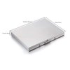 Extra Slim Stainless Steel Cigarette Case Holds 9 Cigarette (Regular Size 84mm and King Size)