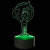 YX&ST Kpop Twice 16 Colors LED Night Light with Remote Control USB Acrylic Home Room Decoration