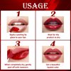 PASNOWFU Peel Off Lip Stain, Matte Liquid Lipstick, Lip Stain Peel Off, Lip Tint Long Lasting Waterproof Tattoo Magic Color Lip Liner, Non Stick Color Peel Off Mask Lip Gloss Makeup - 05