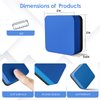 MaxGear Dry Erase Erasers, 36 Pack Magnetic Whiteboard Dry Erasers, Dry Erasers for Whiteboard, Dry Erase Board Erasers, White Board Erasers for Classroom, Office, Home （6 Color Set, 2 x 2 Inch)
