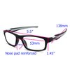ColorViper Sports Double Injection Readers Flexie Reading Glasses (GREY, +2.00)