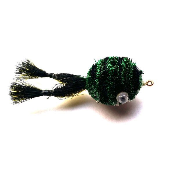 Kat Fly Cat Toy Teaser Wand Refill - Green Frog Cat Toy Teaser Attachment