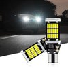 Sodcay Pack-4 LED Reverse Lights, T15 4014 45SMD Chipsets Backup Reverse Light Bulbs, Canbus Error Free Brake Stop Cargo Backup Lights (White)