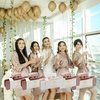 36pcs Bridesmaid Scrunchies Proposal Gifts 4.1inch square Hair Claws Bachelorette Claw Clip Hair Clips heart sunglasses Girls Stuff Cute Hair Clips for Wedding Party Favors (36pcs White&Pink)
