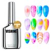 Vishine Blooming Gel 16ml UV LED Soak Off Nail Art Polish for Spreading Effect Marble Nail Polish Gel Paint Nail Designs for DIY Flower Watercolor Magic Manicure Salon Home DIY 0.54 Oz