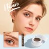 VANERIA Eye Brow Kit 4pcs,Brow Styling Soap,Brow Freeze For Fluffy Brows,Clear Brow Gel+Eyebrow Pomade+Eyebrow Pencils+Eyebrow Brush,Brow Wax Long Lasting Eyebrow Makeup.190g(Light Brown)