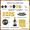 New Years Eve Party Supplies 2025, Happy New Year Decorations 2025 Kit New Years Decorations Happy New Year Balloons 2025 NYE Party Kit with 2025 Balloon Happy New Year Banner Fringe Curtains Backdrop
