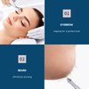 Stainless Steel Eyebrow Scissors Handle Shaped Eyebrow Tweezers Straight Flat Tip Tweezers Hair Plucker for Trimming and Shaping, Face Care Tools for Women