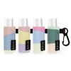Likesing Chapstick Holder Key Chain, Lip Balm Holder for Chapstick Lip Gloss, Elastic Sleeve Chapstick Keychain Holder for Keys Purse Lanyard Gift for Women Girls (Color Clash, 4pcs)