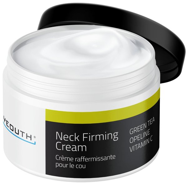 YEOUTH Neck Firming Cream with Vitamin C, Neck Cream for Decolletage and Double Chin, Moisturizing Neck and Chest Firming Cream 2oz