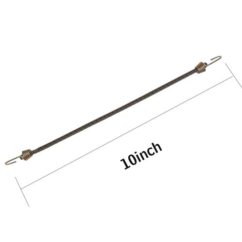 XSTRAP STANDARD 20 Pack Mini Bungee Cords with Hooks, 10 Inch Rubber Stretchy Bungee Cords for Camping, Tools, Tarp Covers, Canvas Canopies, and Cargo (Camouflage), Hang Christmas Ornaments