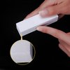 Senkary 12 Pack Nail Buffer Block 4 Sided Nail File Sanding Block Buffing Blocks for Natural and Acrylic Nails, Medium Grit (White)