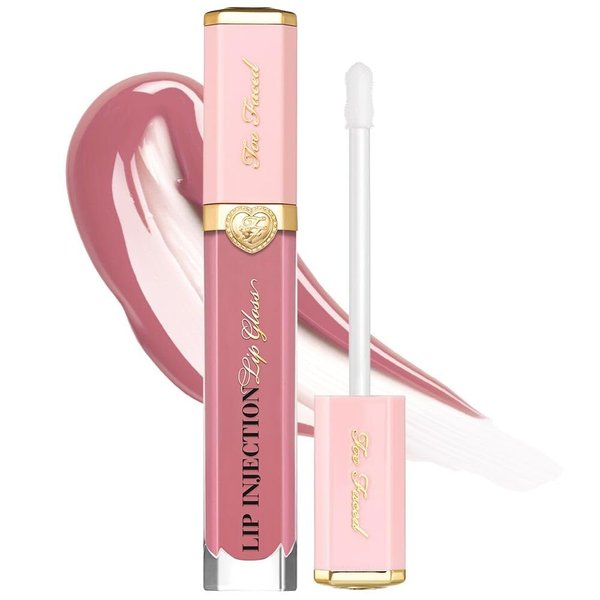 Too Faced Lip Injection Power Plumping Lip Gloss, Glossy & Bossy, 0.22 Fl Oz
