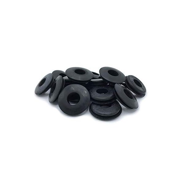 50 Black Gladhand Seals 10028 Black Rubber Gladhand Seals