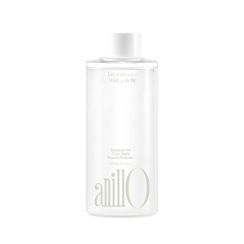 ANILLO Gardenia Veil Color Shield Ampoule Treatment – Shine-Boosting Hair Mask for Color-Treated Hair – Protein & Amino Acid Complex, Daily Use, Silicone-Free, 200 ml / 6.76 fl oz