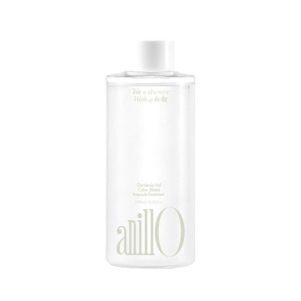 ANILLO Gardenia Veil Color Shield Ampoule Treatment – Shine-Boosting Hair Mask for Color-Treated Hair – Protein & Amino Acid Complex, Daily Use, Silicone-Free, 200 ml / 6.76 fl oz