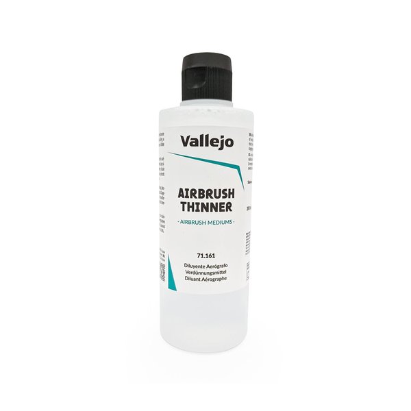 Vallejo Airbrush Thinner 200ml Paint, 6.76 Fl Oz (Pack of 1)