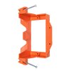 BestMounts - 10 Pack Nail-ON Low Voltage Mounting Brackets 1 Gang Multipurpose New Construction - Drywall Outlet Cable Wall Plate Bracket for Telephone Wire, Network Cable, HDMI, Speaker Wire