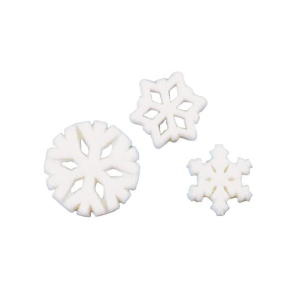 Edible Snowflakes Sugar Decorations (15 pc)