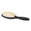 Fendrihan Oval Pneumatic Hair Brush with Medium Stiff Boar Bristles and Cushion Base 9 Inches (Made in France)