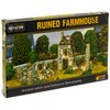 WarLord Bolt Action Ruined Farmhouse 1:56 WWII Military Wargaming Diorama Plastic Model Kit, Small